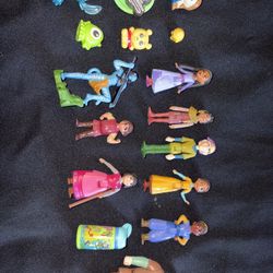 Disney Mini Figures- WISH L, AVATAR, STITCH- mixed set- LOTZ