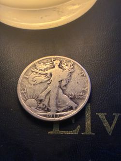 1917 Walking Liberty half dollar
