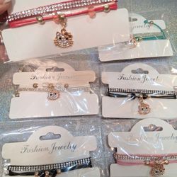 New Hello Kitty Bling Bracelets - $2 Each 
