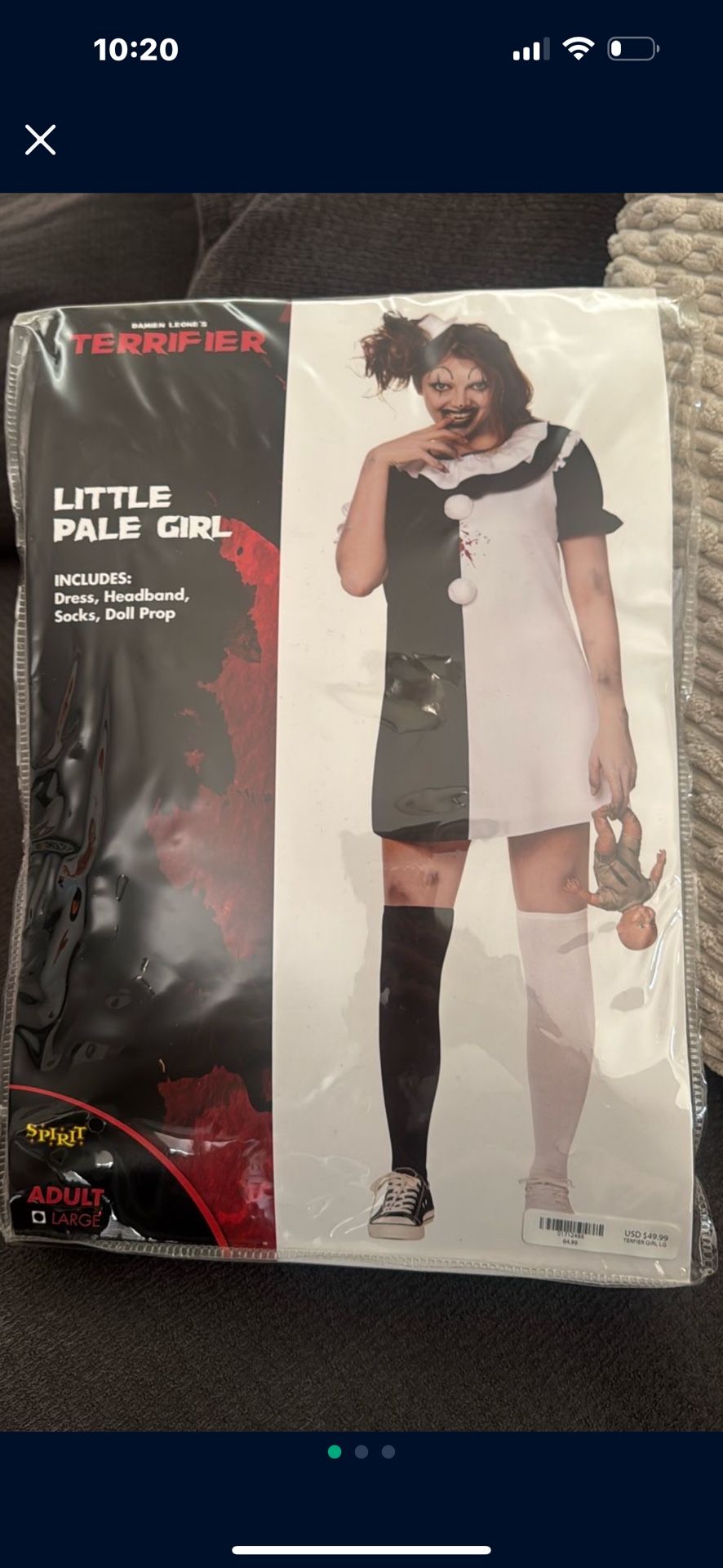 Pale little Girl Terrifier