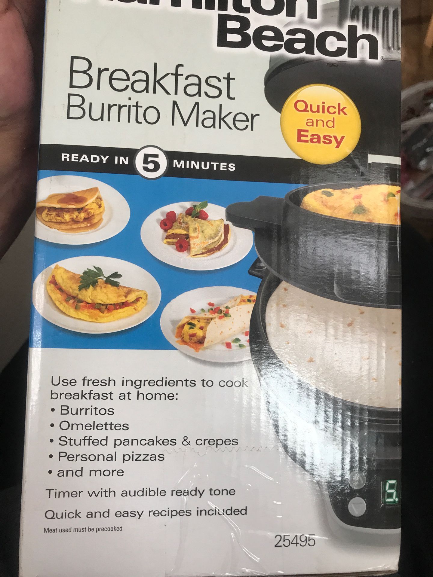 Breakfast Burrito Maker - 25495