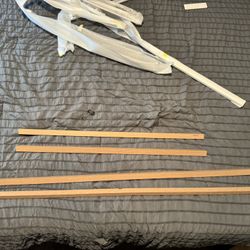 65 Inch The Frame Custom Bezel - Modern Teak