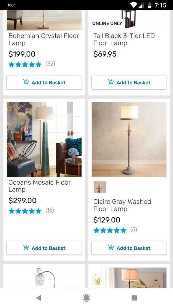 New And Used Lamps For In Gilbert Az Offerup