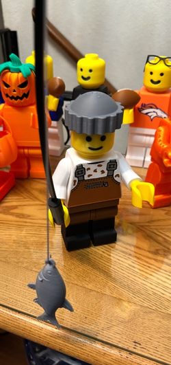 8” 3D Print Fisherman