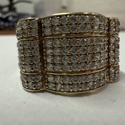 3 LAYER LIKE STONE RING