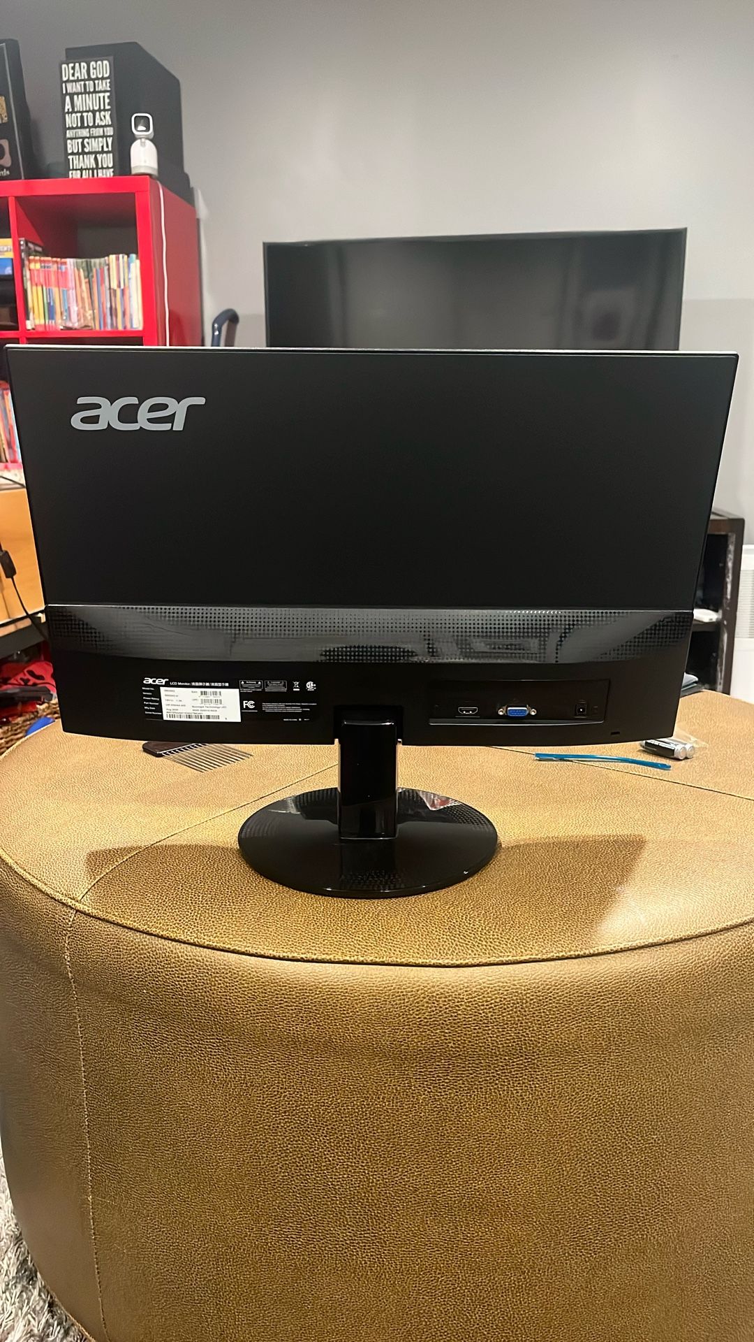 75 Hertz Acer LCD Monitor