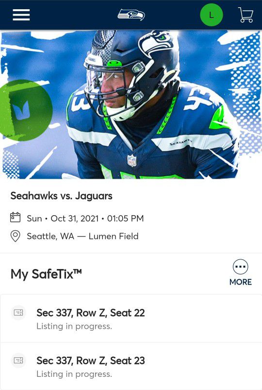 Seahawks vs Jaguars Tickets 