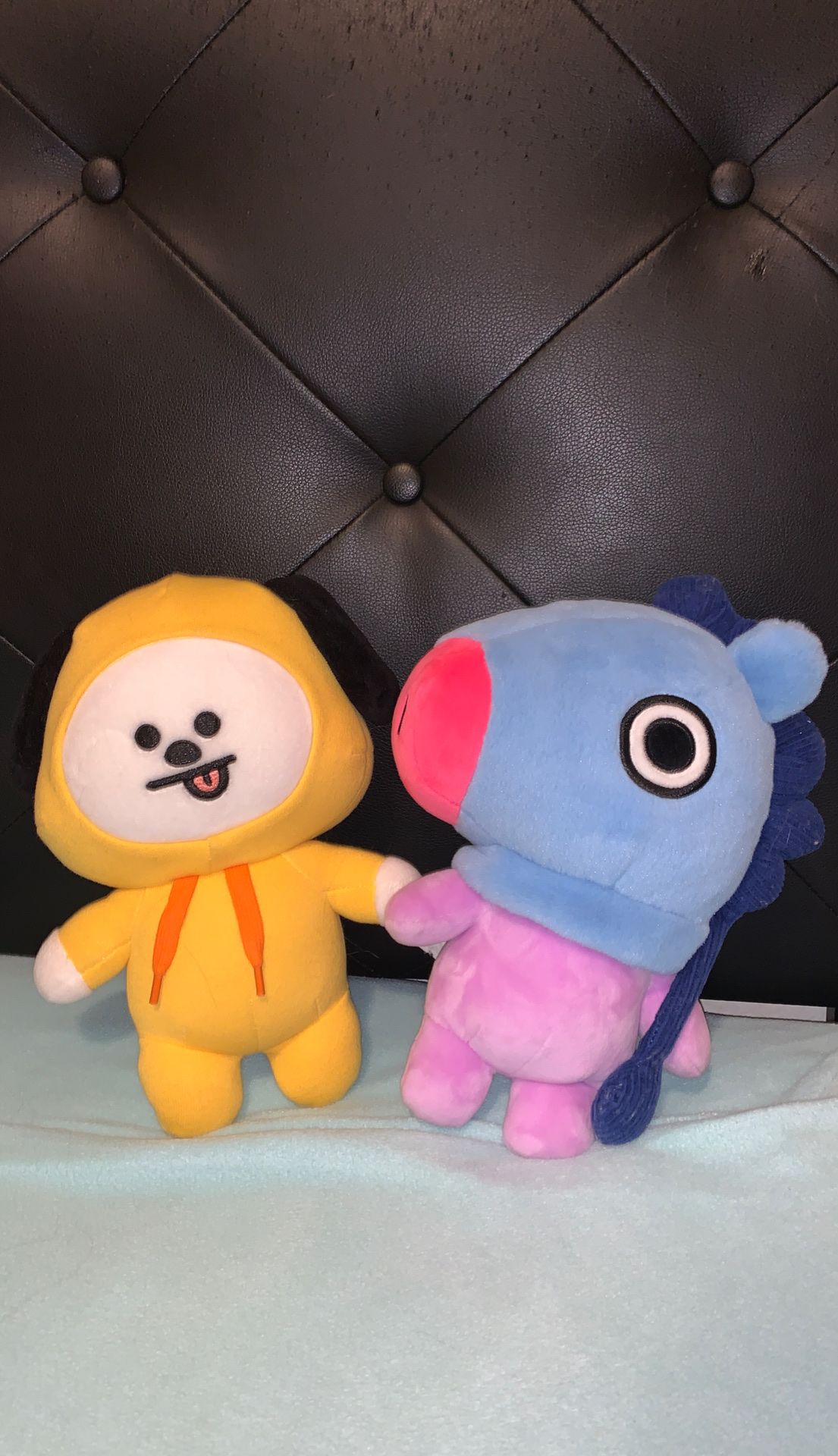 BTS Mang and Chimmy Plushies