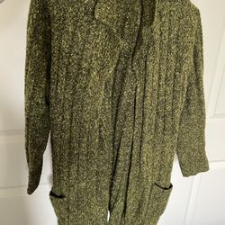 Green Cardigan 