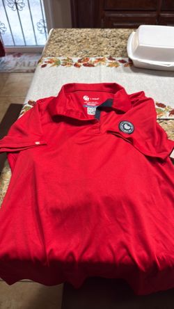 Chick-fil-A Adidas Red Golf Polo Shirt