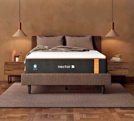 BRAND NEW QUEEN SIZE 14 INCH COPPER PREMIERE NECTAR, MEMORY FOAM MATTRESS