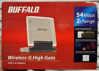 Buffalo "Wireless-G High Gain" WiFi Repeater/Range Extender