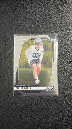 Cooper DeJean Panini Prizm Rookie Card Eagles