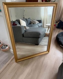 Vintage Style Gold Mirror