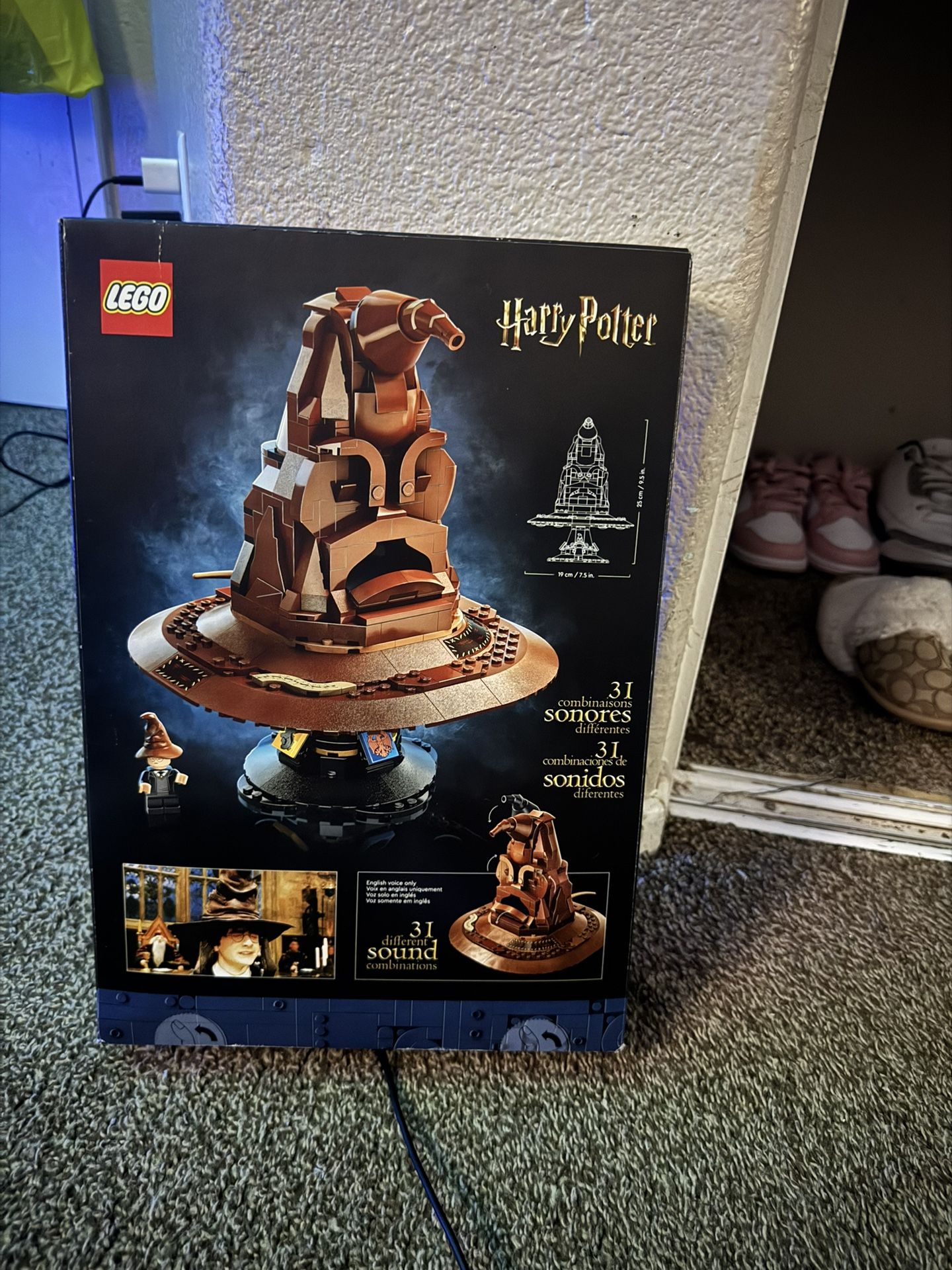 harry potter lego hat