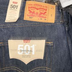 NEW Men’s Levi’s 36x30 AND Carhartt  Pants 40x30 