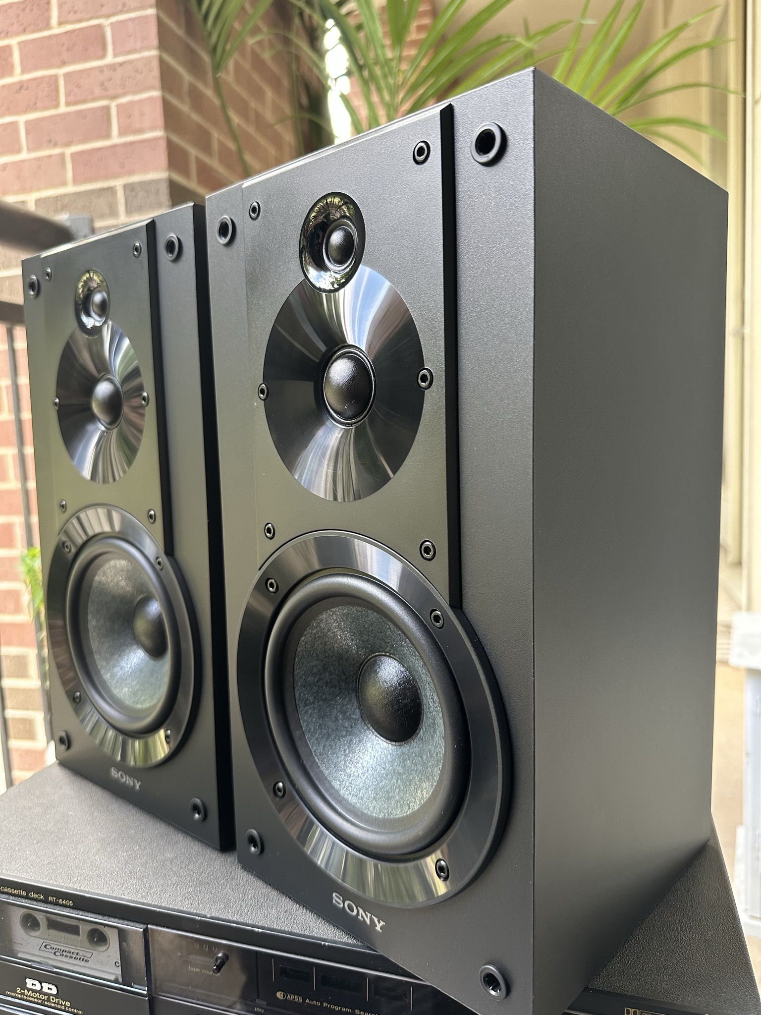 Sony SS CS5 Speakers (Pair) New. 100w