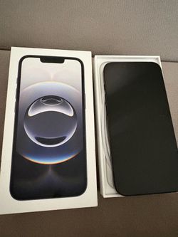 brand new black iPhone 16e128 GB