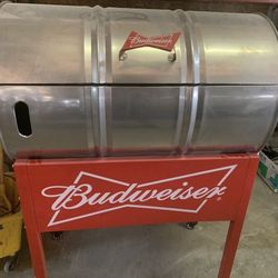 Budweiser Barrel grill
