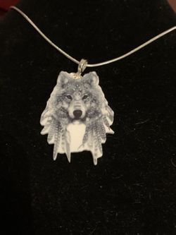 Wolf necklace