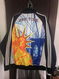 Adidas Basketball Tracksuit Jacket - Size XL