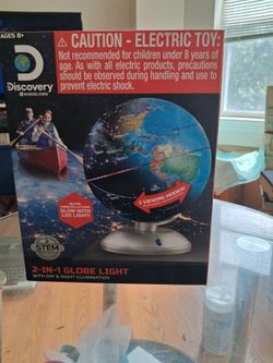 Discovery Mindblown 2-in-1 Globe Light
