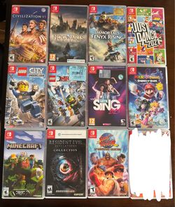 $15 each- Nintendo Switch games