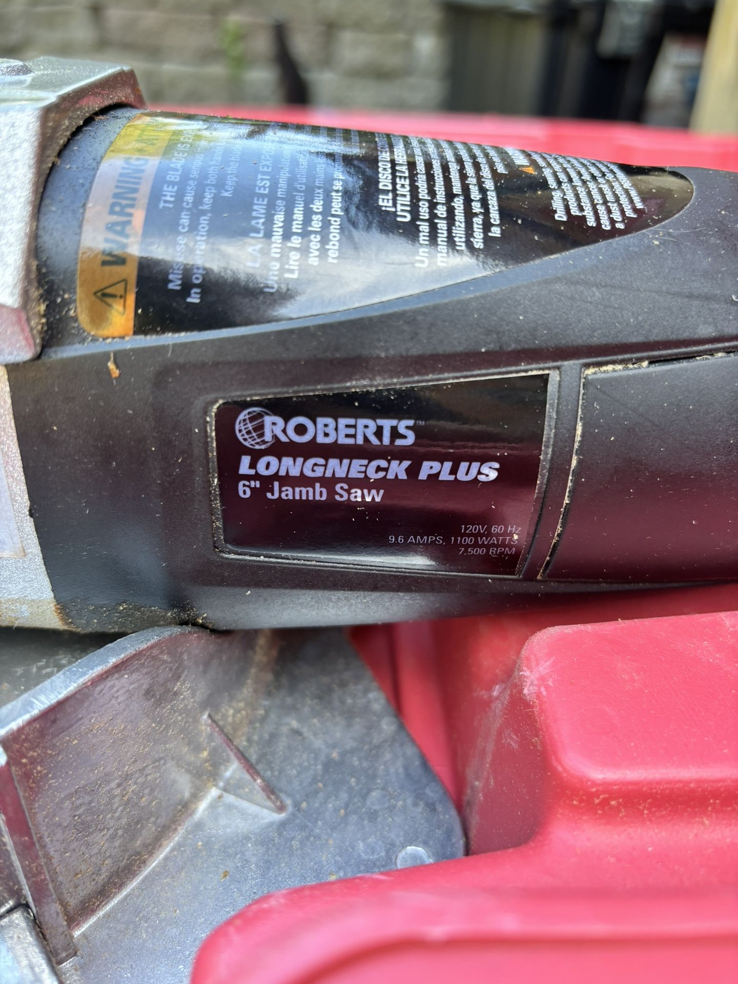 Robert’s Longneck Plus 6” Jam Saw 