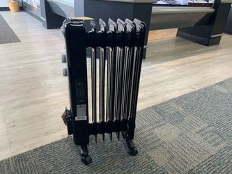 Pelonis 1,500-Watt Oil-Filled Radiant Electric Space Heater with Thermostat