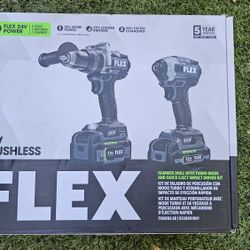 Flex 24v Power Drill Set 