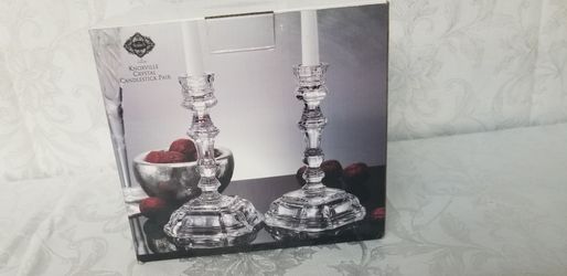 Crystal candle sticks holder "New"