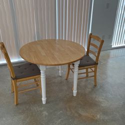 Dining Table + 2 Chairs