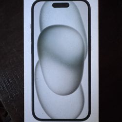 New In Box iPhone 15 128gb Black