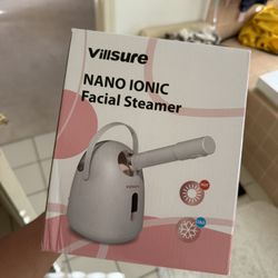 Villsure Nano Ionic Facial Steamer - Hot & Cold - Like New