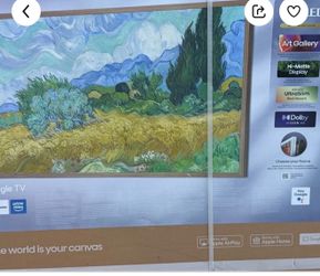Hisense 65in” 4k QLED Canvas Tv