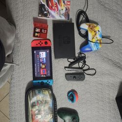 NINTENDO SWITCH W/ACCESORIES