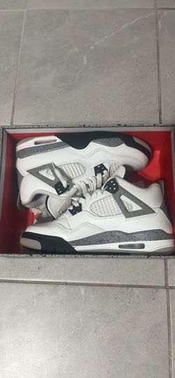 Air Jordan 4 Retro White Cement