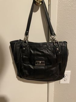 Coach Black Leather