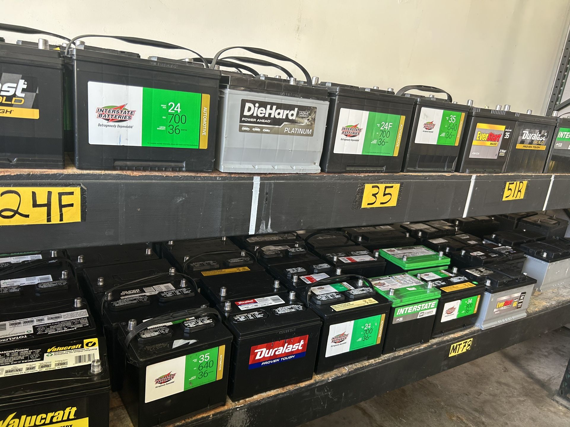 New And Used Car Batterys