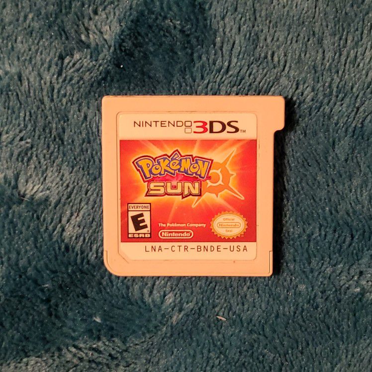 Pokemon Sun For Nintendo 3DS