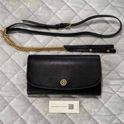 Tory Burch Robinson Chain Wallet 