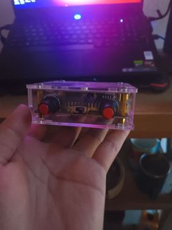 Mini Tesla coil. Connects to Bluetooth as well