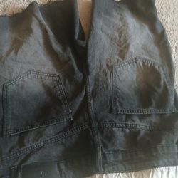 Denim Jean shorts boohooman