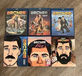 Archer (2009) Seasons 1-6 Blu-ray