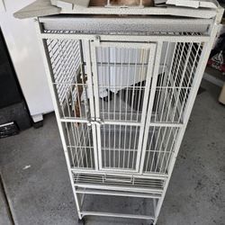 Great Condition Small-med Sz Iron Bird Cage