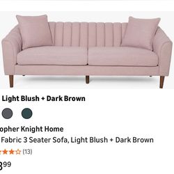 Blush Sofa