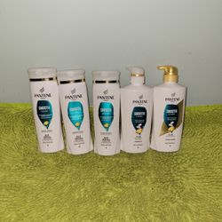 3 Pantene 2in1/12oz And 1 Shampoo 17.9oz And 1 Conditioner 16oz Smooth And Sleek 