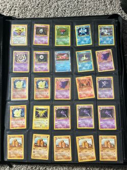Pokémon Card Collection in Binder