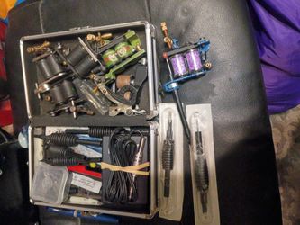 I got a bunch of tattoo equipment