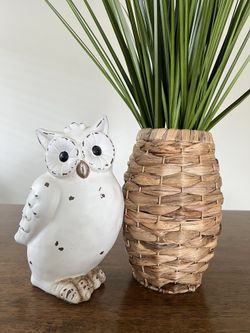 10" Ceramic Owl
